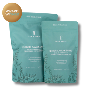 Bright Awakening English Breakfast Teabags Sml & Lge Pouch Pack Shot