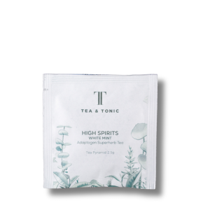 High Spirits White Mint Individual Teabag pack shot