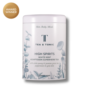 High Spirits White Mint Loose Leaf Tea Tin Pack Shot