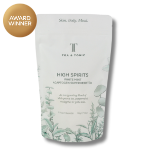 High Spirits White Mint Teabag Discovery Pouch Pack Shot