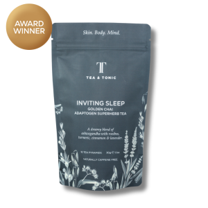 Inviting Sleep Golden Chai Teabags Discovery Pack Shot