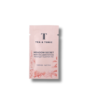 Meadow Secret Rose Matcha Individual Tea sachet