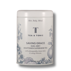 Saving Grace Earl Grey Loose Leaf Tea Tin Pack Shot